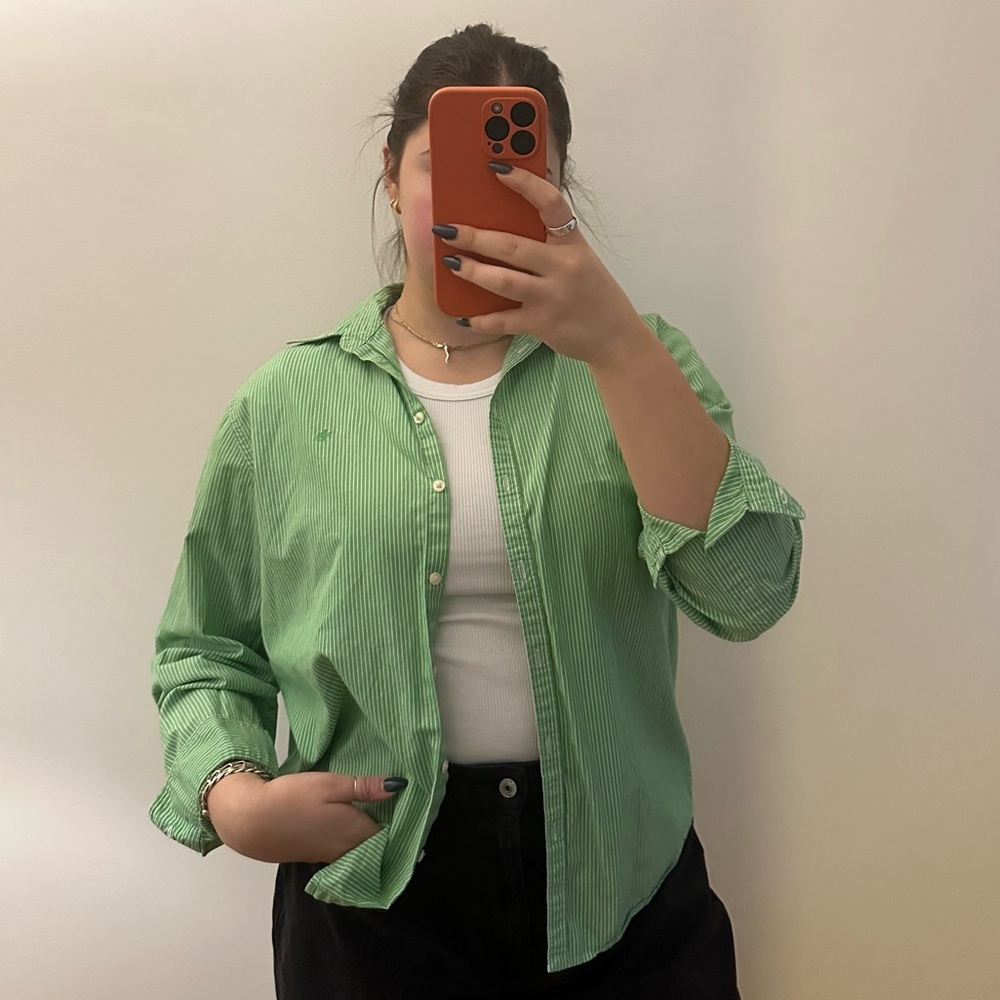 vintage ralph lauren button up